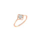 18K Gold & Diamond Ring For Women KLR-14